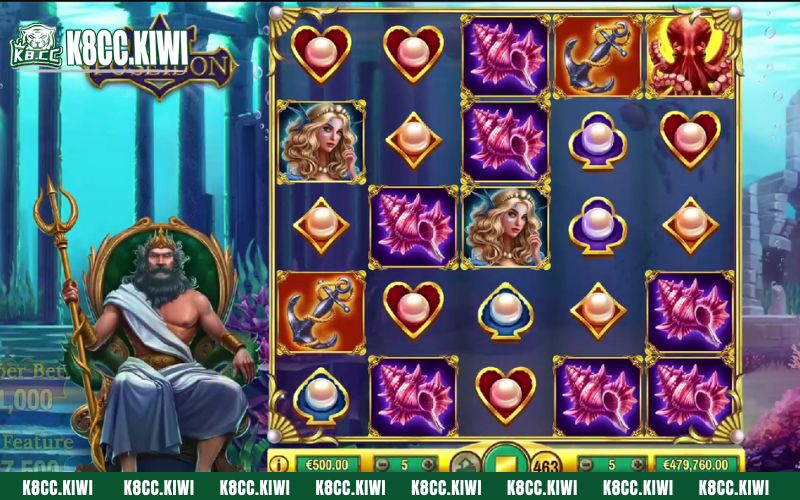 Thần biển Poseidon - Tựa game nổ hũ Habanero lấy cảm hứng từ thần thoại